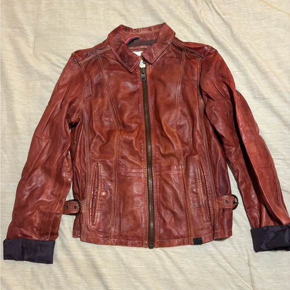 CAMPUS by Marc O’Polo Jackets & Blazers - CAMPUS by Marc O’Polo Leather Jacket - Size Large